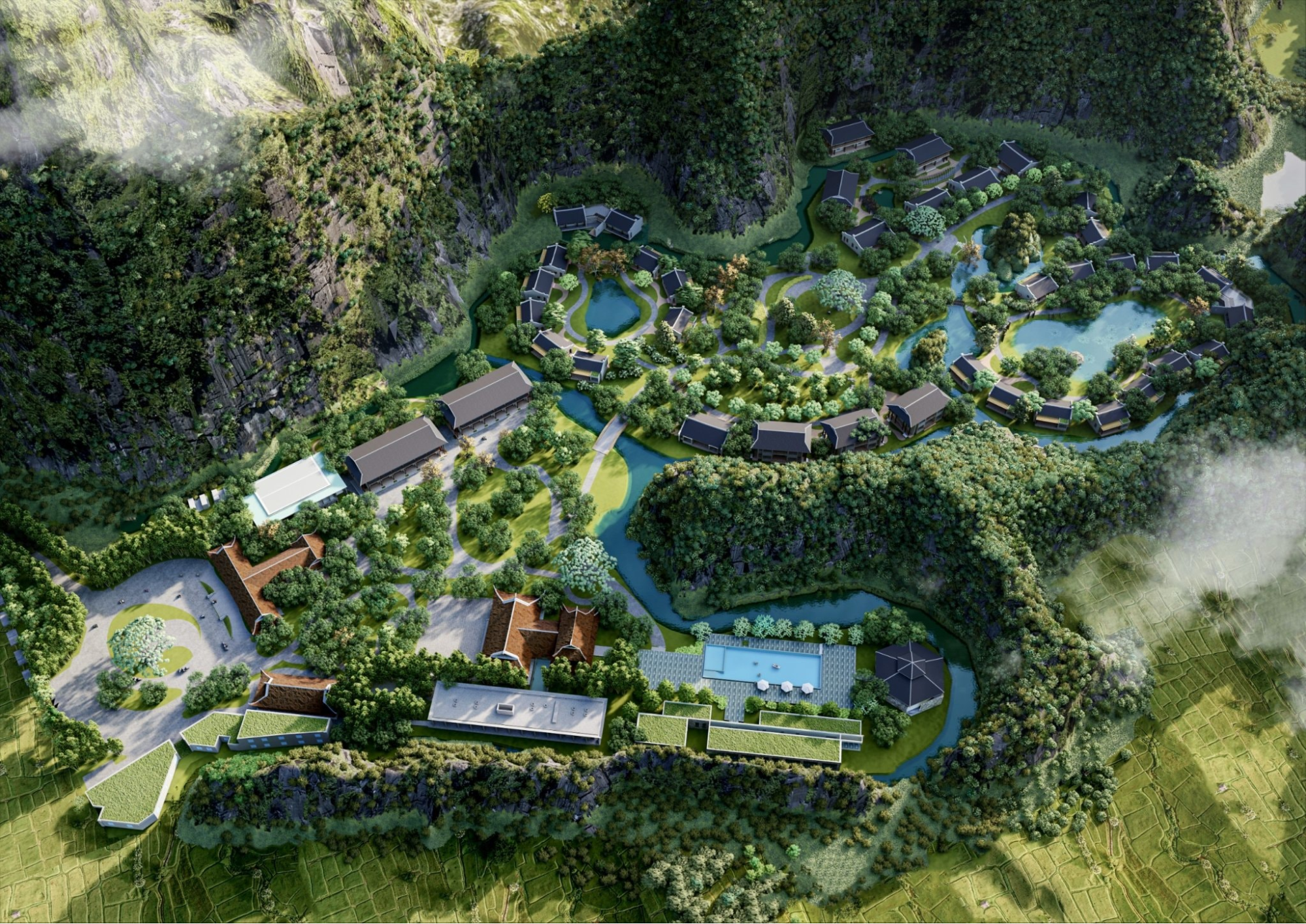 Dự án Jiva Hoa Lư Retreat của Mein Garten