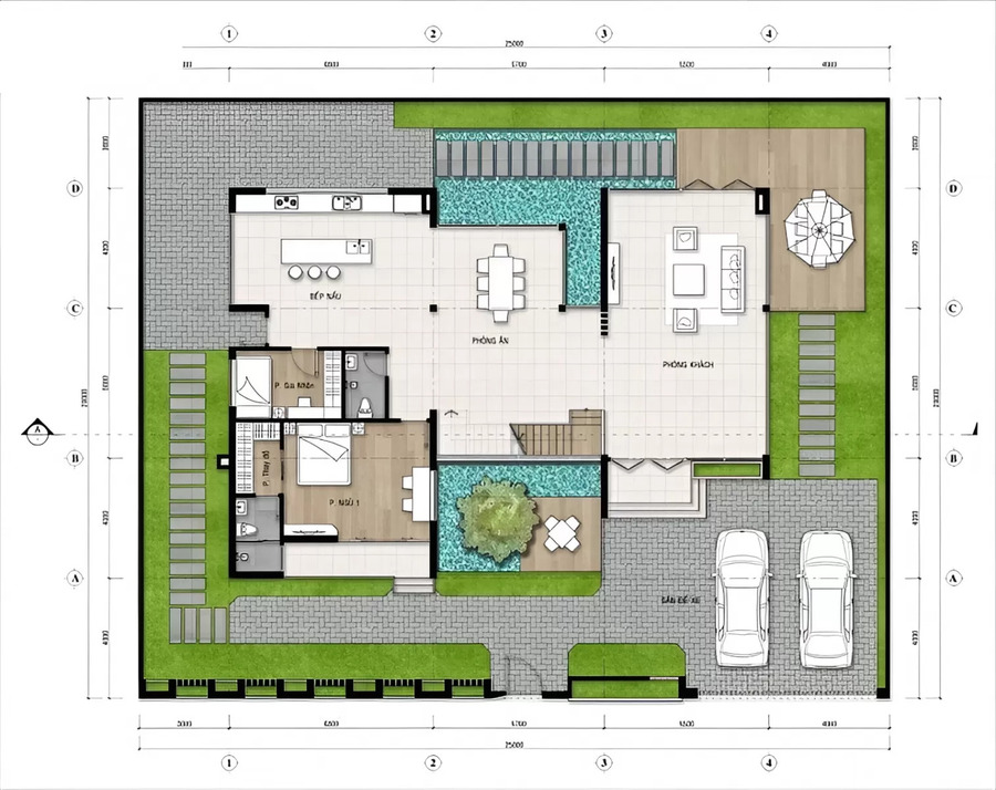 Lên kế hoạch chi tiết để tổ chức không gian hợp lý