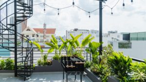 Thiết kế cảnh quan ban công đáp ứng nhu cầu sử dụng của gia chủ 