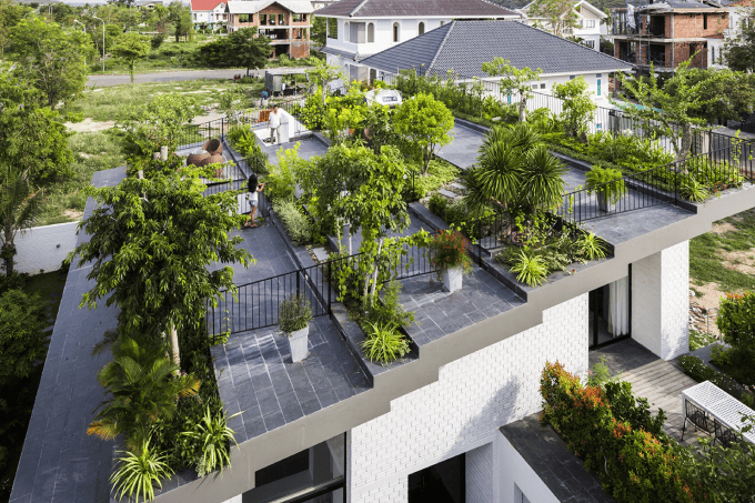 Thiết kế cảnh quan sân thượng