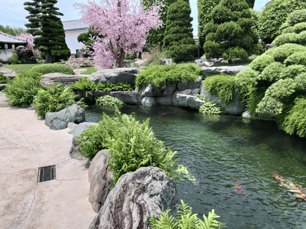 Thiết kế cảnh quan mặt nước tạo cảm giác thư thái
