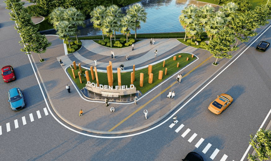 Biểu tượng khu đô thị mới Phú Lợi Golden Field