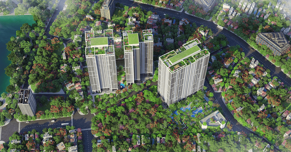 Cảnh quan xanh đa tầng