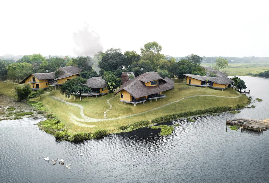 Dự án thiết kế cảnh quan Resort thực hiện bởi Mein Garten