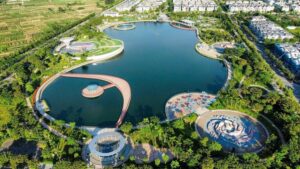 Cảnh quan công viên Thiên Văn học - Hà Đông