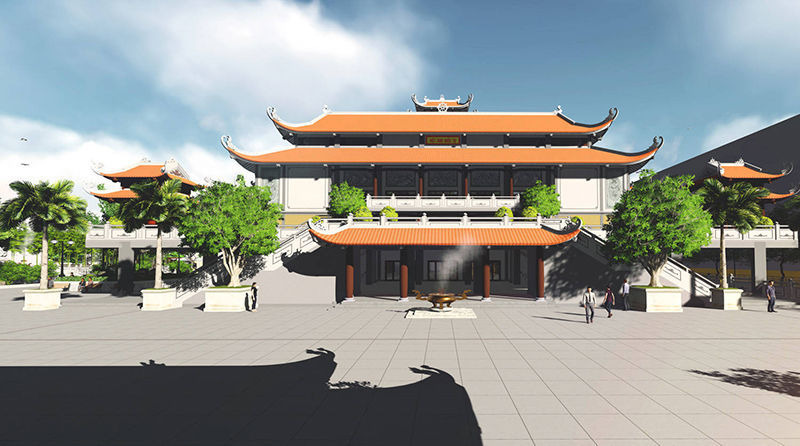 Mẫu thiết kế cảnh quan đình làng