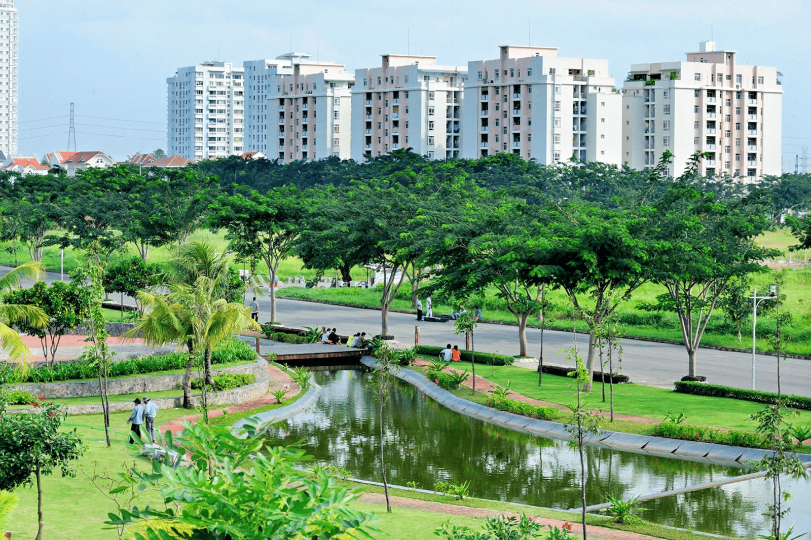 Quy hoạch không gian xanh trong khu dân cư