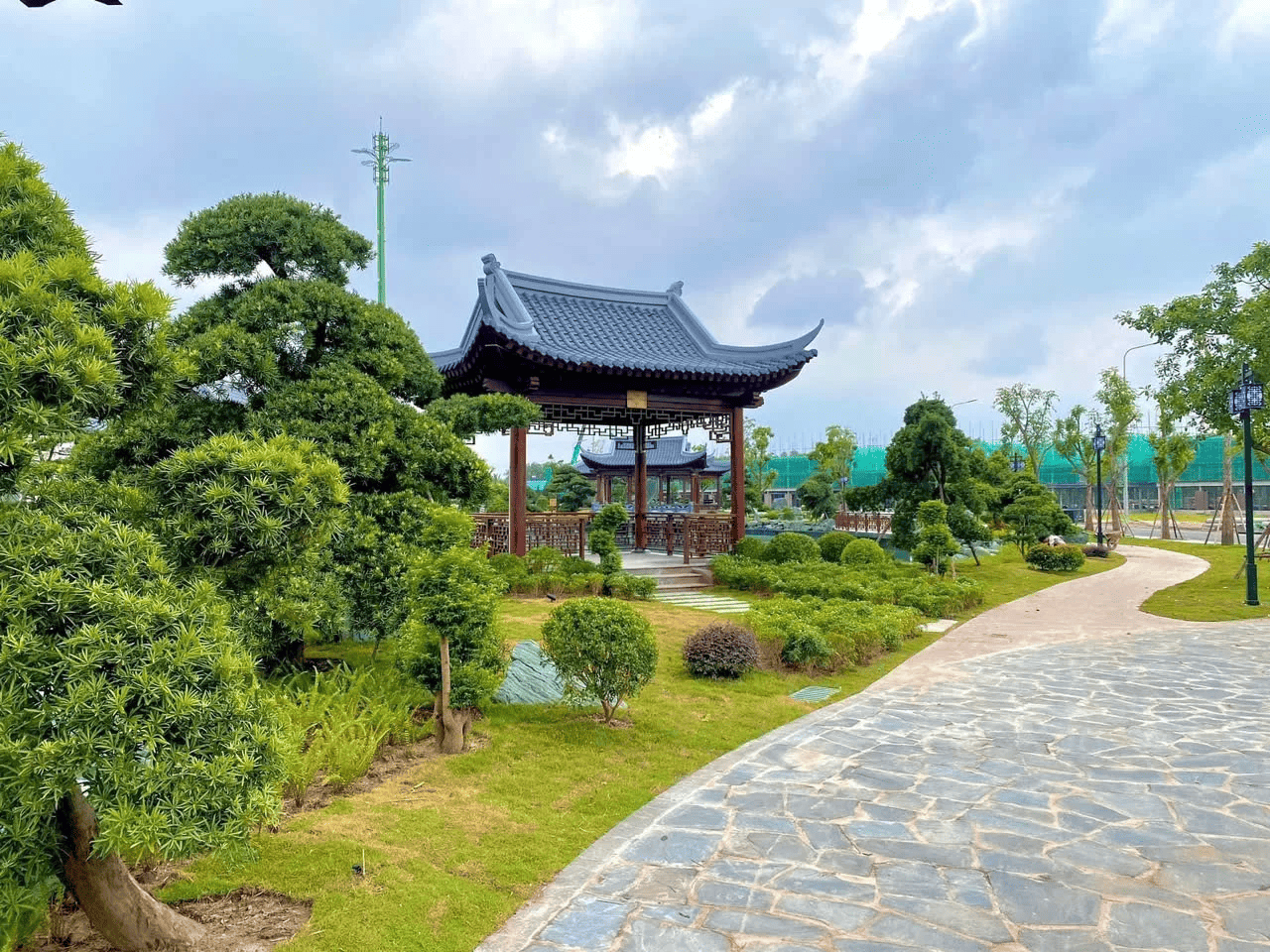 Thiết kế cảnh quan hoa viên không gian mở