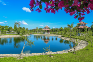 Thiết kế cảnh quan hoa viên cần chú ý đến điều kiện tự nhiên
