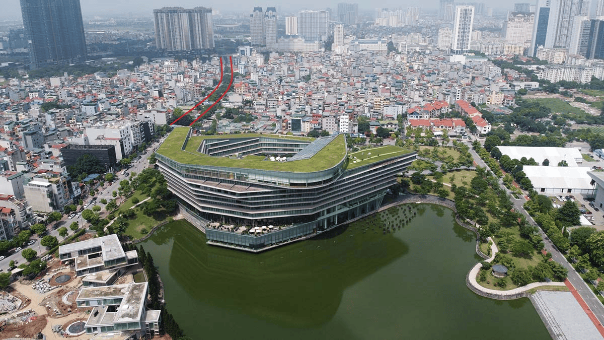 Quận Nam Từ Liêm phát triển nhiều dự án thiết kế cảnh quan
