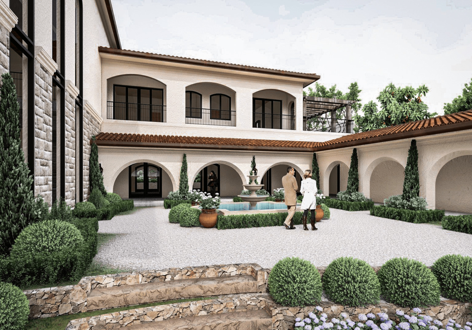 Dự án thiết kế sân vườn do Mein Garten thực hiện