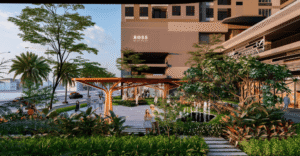 Sân vườn nội khu