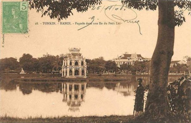 Không gian kiến trúc cảnh quan hồ Hoàn Kiếm - Hồ Gươm xưa