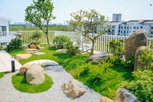 Nguyên tắc thiết kế sân vườn là nền tảng đánh giá thiết kế 