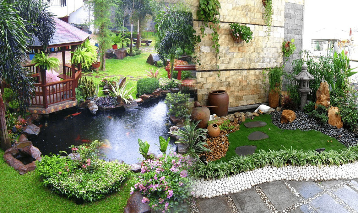 Thi công sân vườn đa chức năng