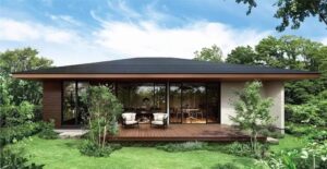 Thiết kế sân vườn Nhật hiện đại