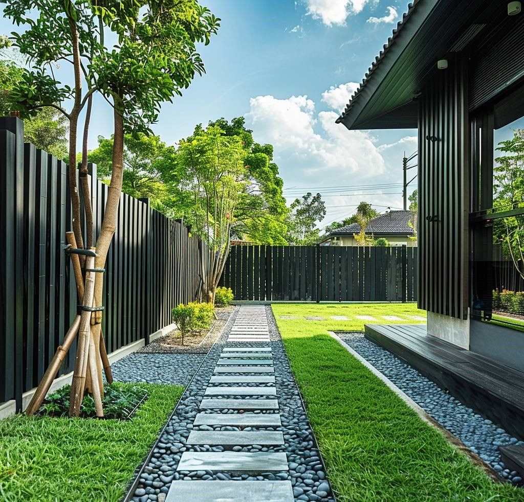Cây trồng viền lối đi sân vườn